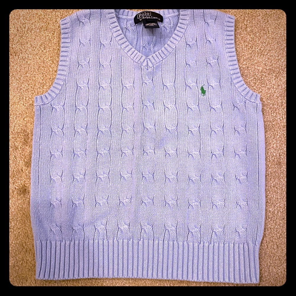 Kids polo vest